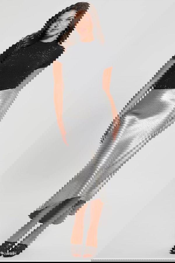 Guess Kadın T-shirt SIYAH