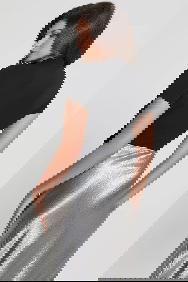 Guess Kadın T-shirt SIYAH