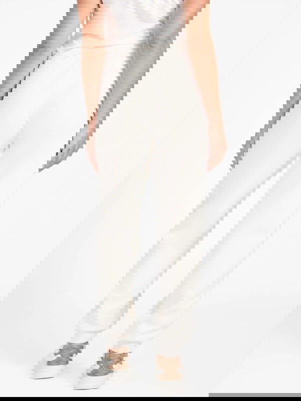 Guess Logolu Kadın Eşofman Altı EKRU