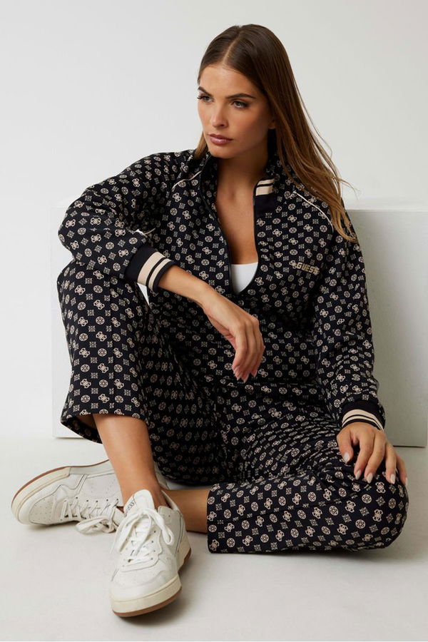 Guess Logolu Kadın Eşofman Altı SIYAH Guess Logolu Kadın Eşofman Altı SIYAH