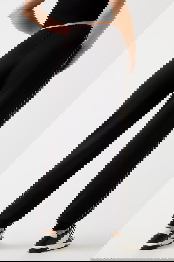 Guess Logolu Kadın Eşofman Altı SIYAH