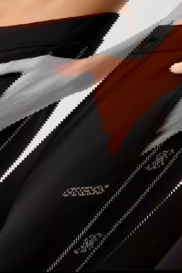 Guess Logolu Kadın Eşofman Altı SIYAH