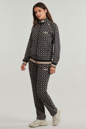 Guess Logolu Kadın Fermuarlı Sweatshirt SIYAH Guess Logolu Kadın Fermuarlı Sweatshirt SIYAH
