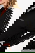 Guess Logolu Kadın Fermuarlı Sweatshirt SIYAH Guess Logolu Kadın Fermuarlı Sweatshirt SIYAH