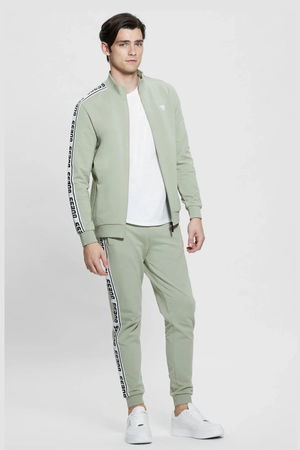 Guess Paça Lastikli Eşofman Altı HAKI