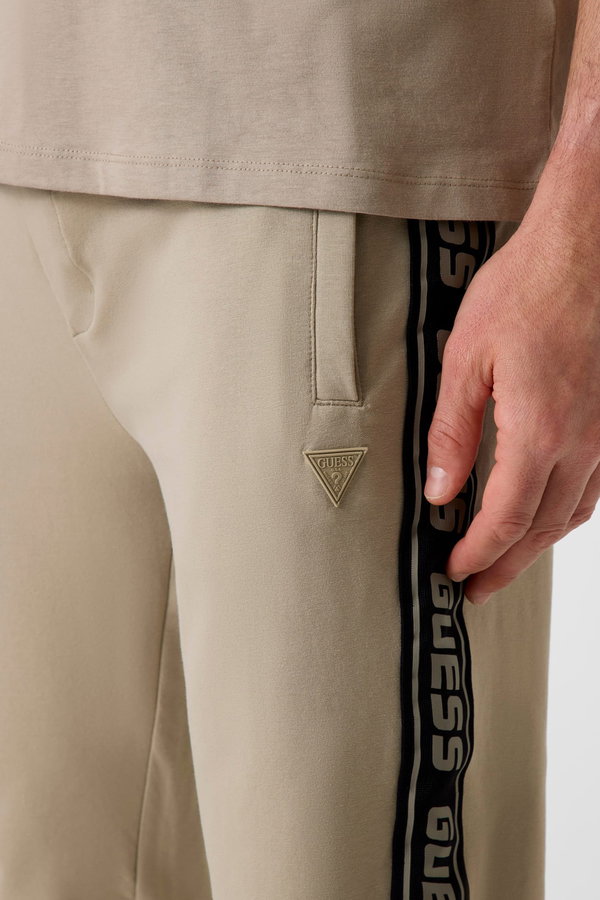 Guess Paça Lastikli Eşofman Altı KUM