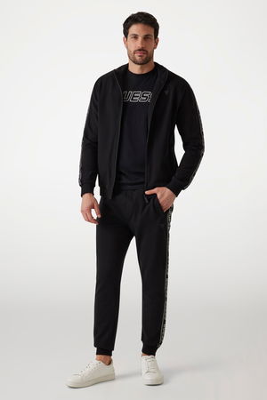 Guess Paça Lastikli Eşofman Altı SIYAH