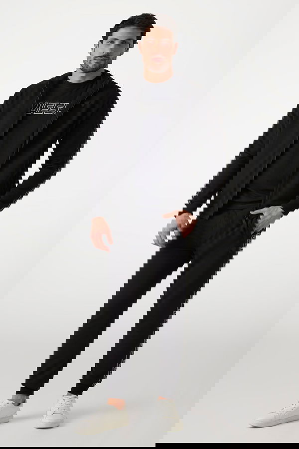 Guess Paça Lastikli Eşofman Altı SIYAH