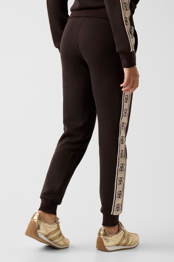 Guess Paça Lastikli Kadın Eşofman Altı KAHVERENGI