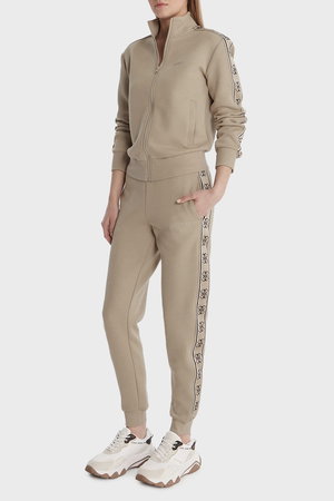 Guess Paça Lastikli Kadın Eşofman Altı KUM