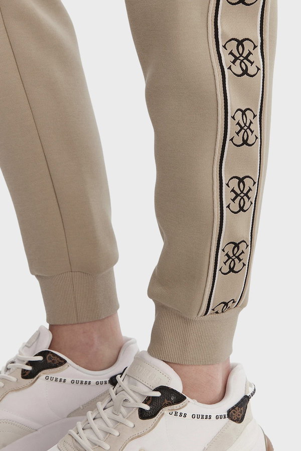 Guess Paça Lastikli Kadın Eşofman Altı KUM