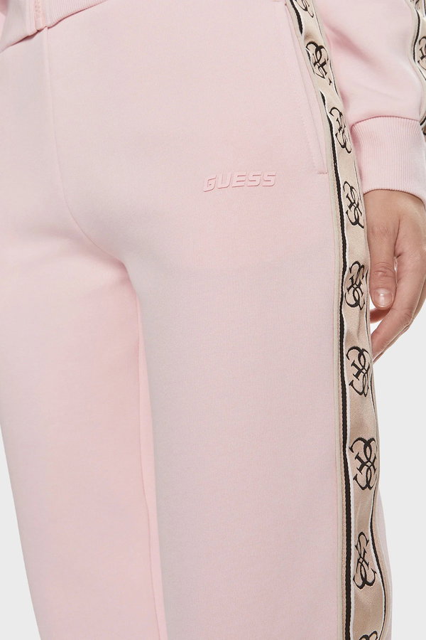 Guess Paça Lastikli Kadın Eşofman PEMBE
