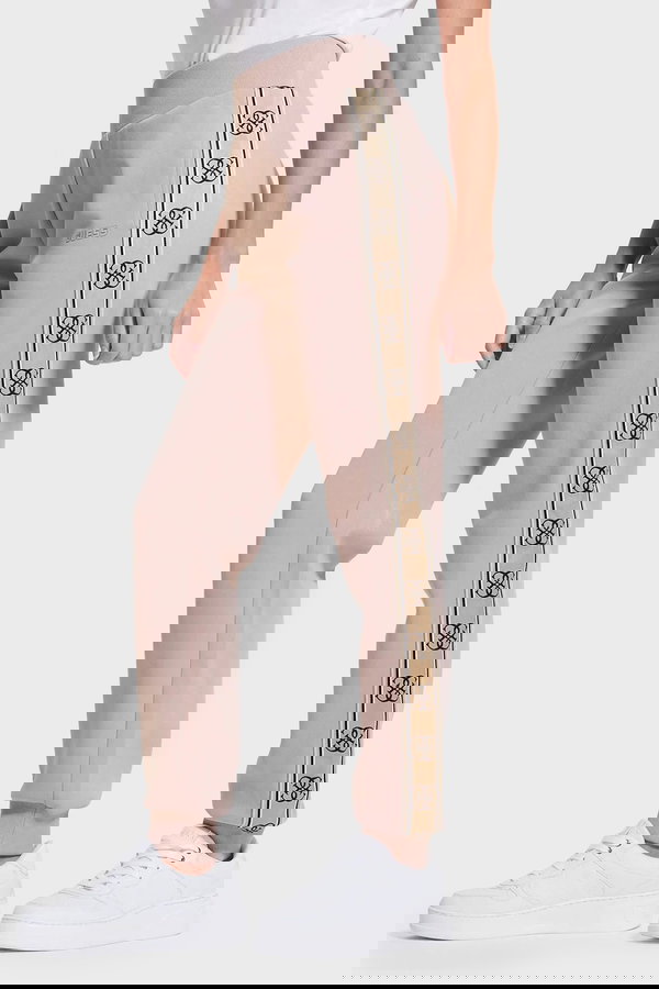 Guess Paça Lastikli Kadın Eşofman Altı PUDRA