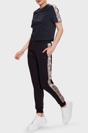 Guess Paça Lastikli Kadın Eşofman Altı SIYAH Guess Paça Lastikli Kadın Eşofman Altı SIYAH