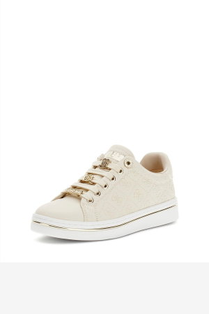 Guess Stasey4 Kadın Spor Ayakkabı KREM