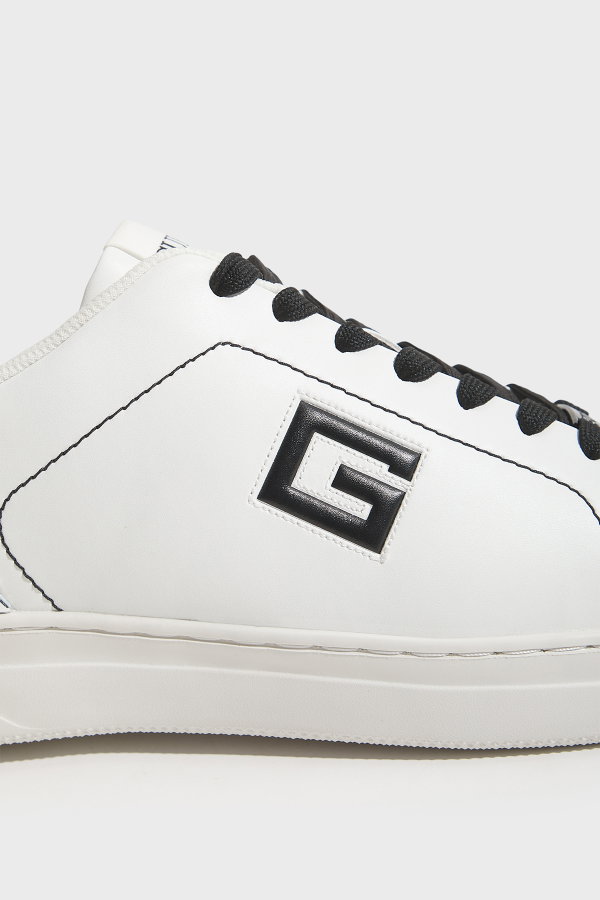 Guess Welyar Erkek Deri Spor Ayakkabı Beyaz