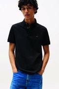Tommy Hilfiger Polo Yaka Erkek T-shirt SİYAH
