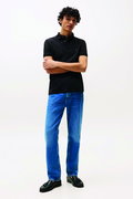 Tommy Hilfiger Polo Yaka Erkek T-shirt SİYAH
