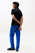 Tommy Hilfiger Polo Yaka Erkek T-shirt SİYAH