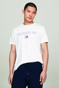 Tommy Hilfiger Baskılı T-shirt BEYAZ