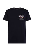 Tommy Hilfiger Bisiklet Yaka T-shirt LACİVERT