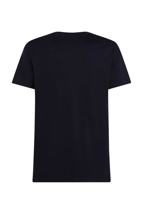 Tommy Hilfiger Bisiklet Yaka T-shirt LACİVERT