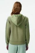 Guess Fermuarlı Kadın Sweat Haki