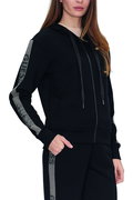 Guess Fermuarlı Kadın Sweat SİYAH