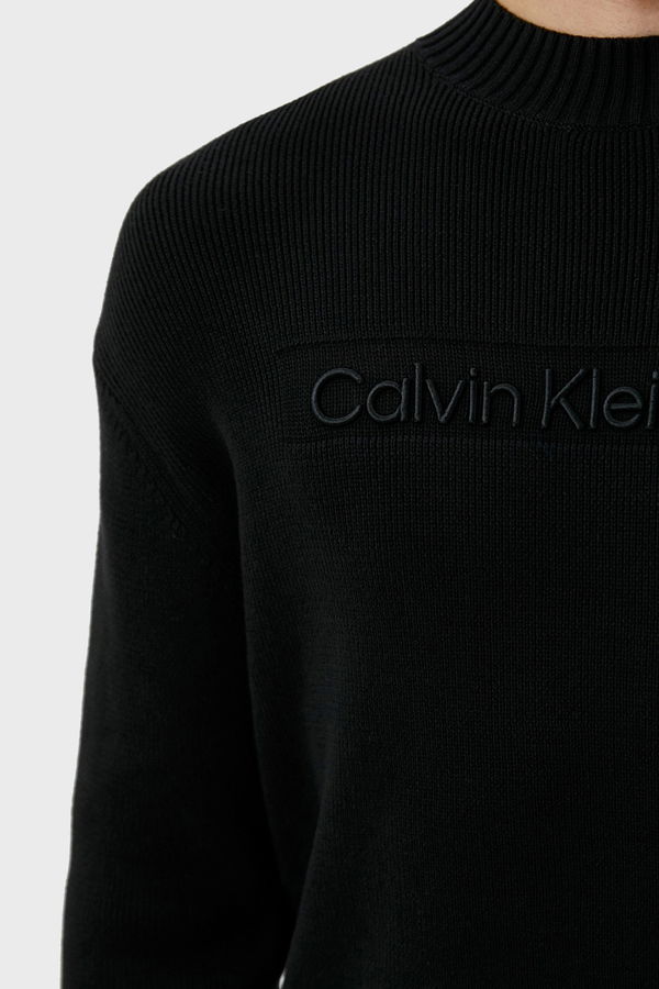 Calvin Klein Erkek Kazak SİYAH