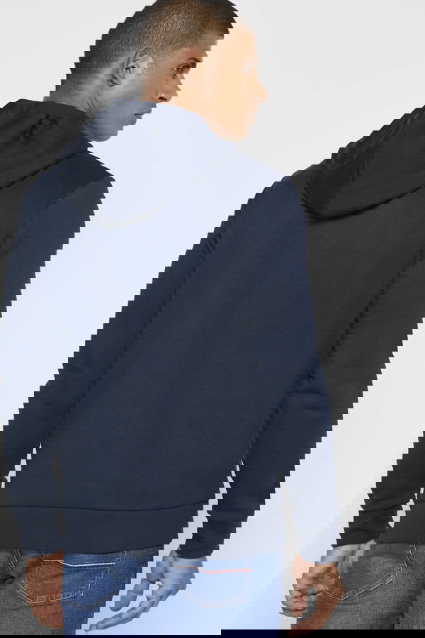 Jack Jones Baskılı Kanguru Cep Sweat LACIVERT Jack Jones Baskılı Kanguru Cep Sweat LACIVERT