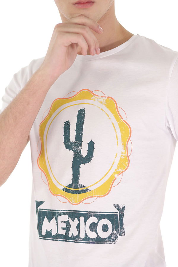 Jack Jones Baskılı Tshirt Jack Jones Baskılı Tshirt