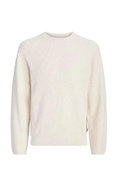 Jack & Jones Bisiklet Yaka Erkek Kazak KREM