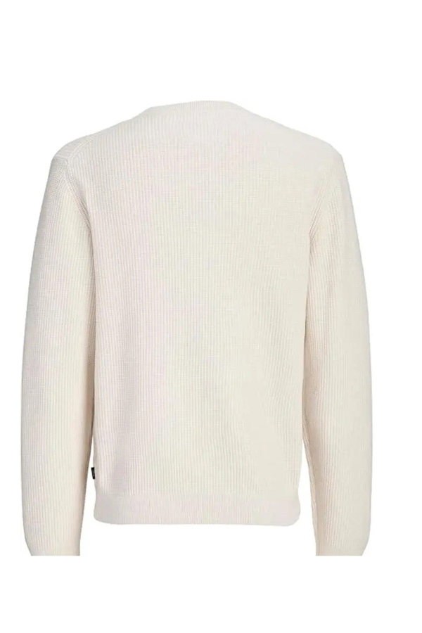 Jack & Jones Bisiklet Yaka Erkek Kazak KREM