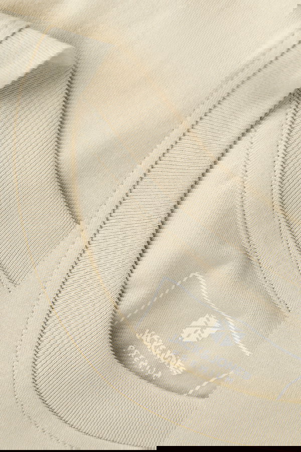 Jack & Jones Bisiklet Yaka Erkek T-shirt YESIL