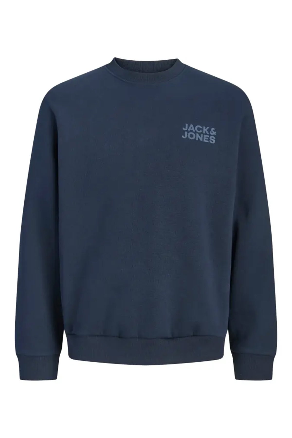Jack & Jones Bisiklet Yaka Sweatshirt LACIVERT