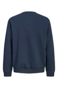 Jack & Jones Bisiklet Yaka Sweatshirt LACIVERT