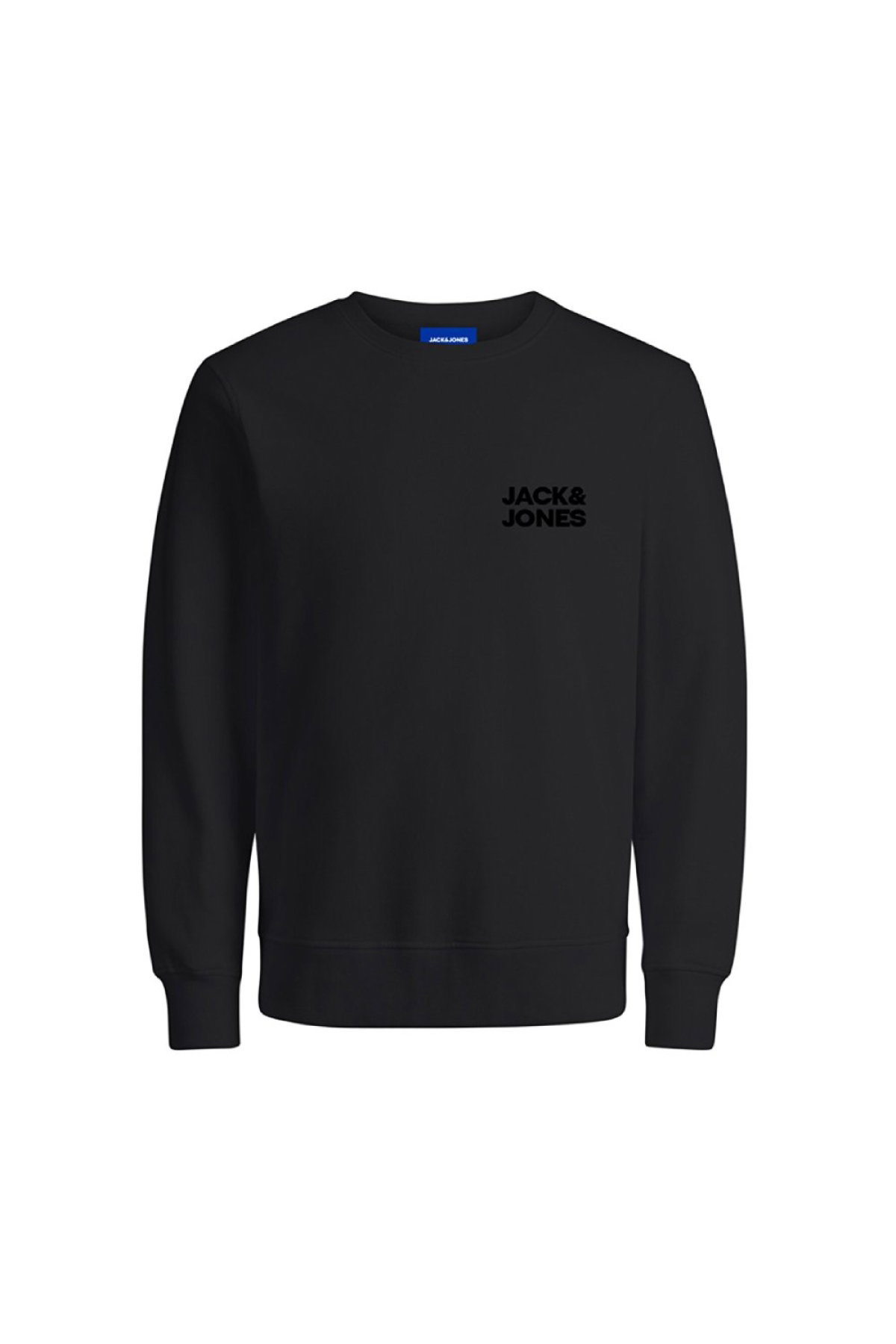 Jack & Jones Bisiklet Yaka Sweatshirt SIYAH