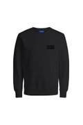 Jack & Jones Bisiklet Yaka Sweatshirt SIYAH