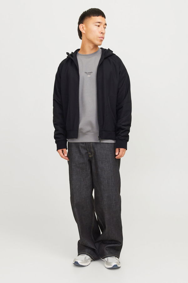 Jack& Jones Kapüşonlu Erkek Mont SIYAH Jack& Jones Kapüşonlu Erkek Mont SIYAH