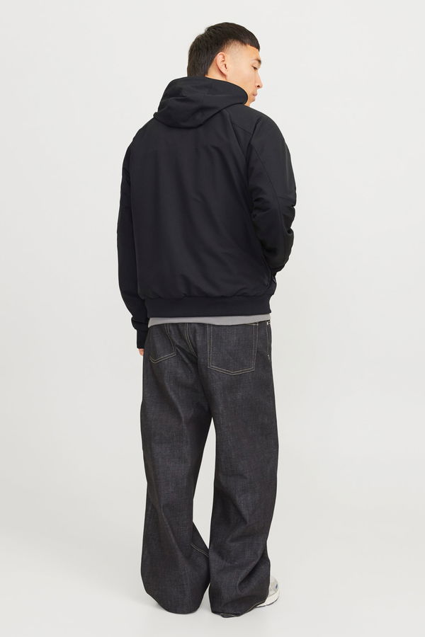Jack& Jones Kapüşonlu Erkek Mont SIYAH Jack& Jones Kapüşonlu Erkek Mont SIYAH