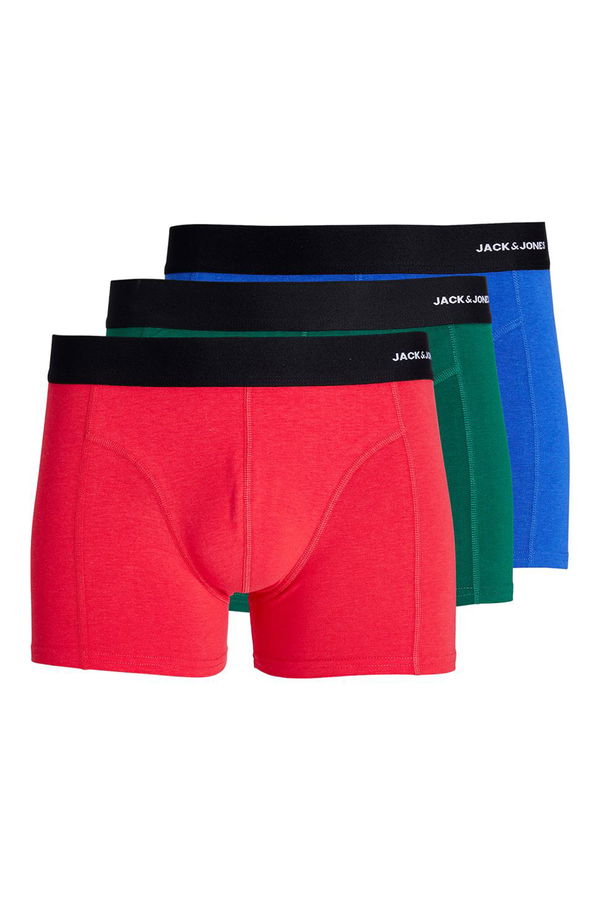 Jack & Jones Erkek 3lü Boxer MAVİ