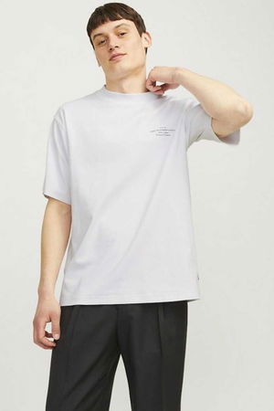 Jack & Jones Erkek Bisiklet Yaka T-shirt Beyaz Jack & Jones Erkek Bisiklet Yaka T-shirt Beyaz