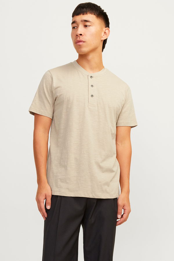 Jack & Jones Erkek Bisiklet Yaka T-shirt KUM