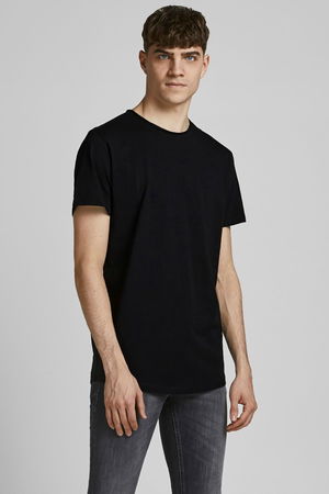 Jack & Jones Erkek Bisiklet Yaka T-shirt SİYAH Jack & Jones Erkek Bisiklet Yaka T-shirt SİYAH