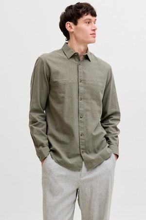 Jack & Jones  Erkek Gömlek Haki