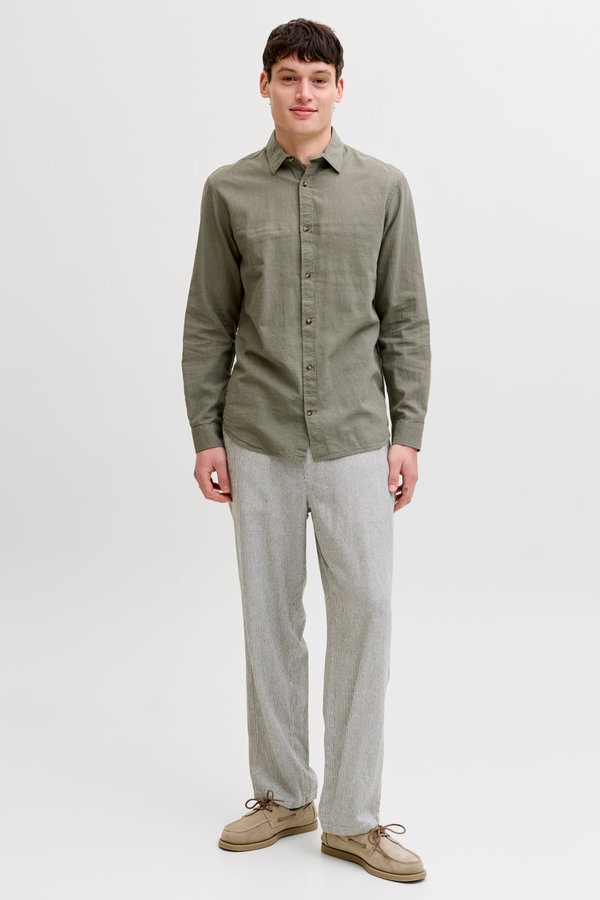 Jack & Jones  Erkek Gömlek Haki