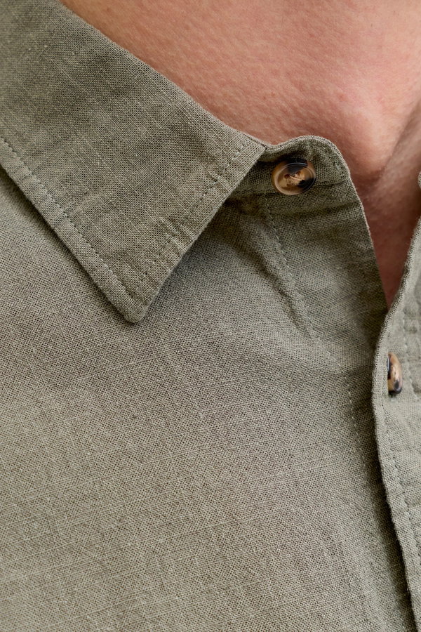 Jack & Jones  Erkek Gömlek Haki