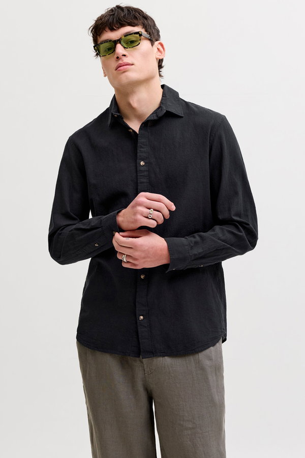 Jack & Jones  Erkek Gömlek SIYAH