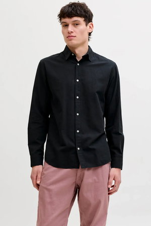 Jack & Jones Erkek Gömlek SİYAH