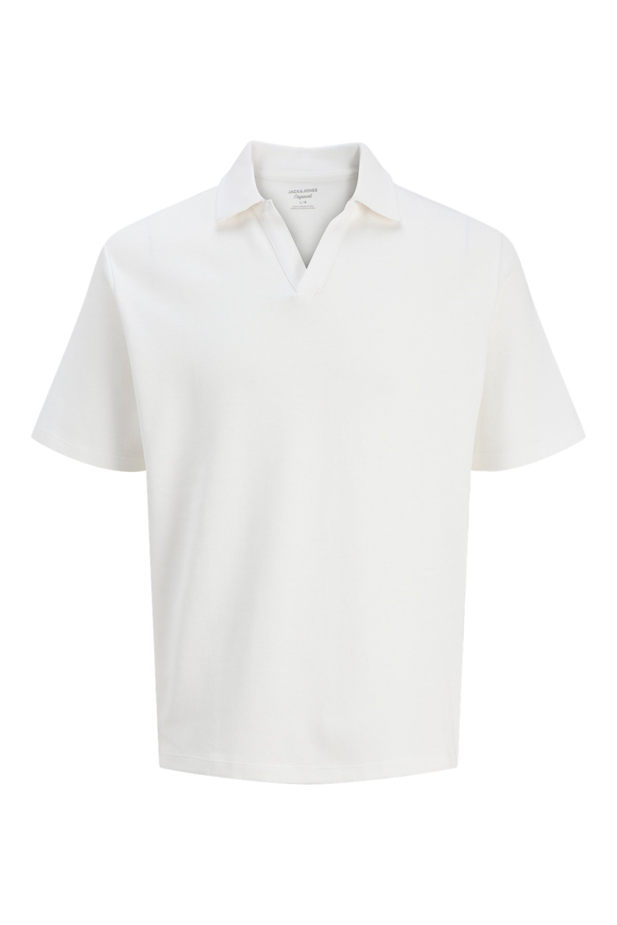 Jack & Jones Erkek Polo Yaka T-shirt Beyaz